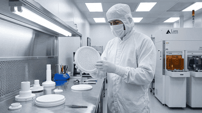 Advanced Ceramic Components in Etch and Deposition: The <10% Localization Gap