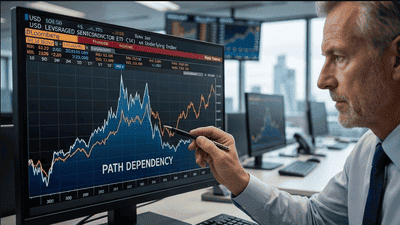 Leveraged Semi ETF Decay: The Path Dependency Analysis